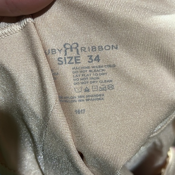 Ruby Ribbon Nude Cami - Picture 7 of 7